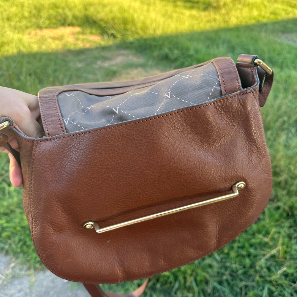 Brown Leather Crossbody Bag• Vince camuto - Picture 9 of 11